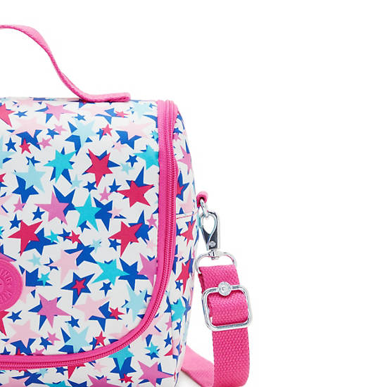 Kipling New Kichirou Printed Lunch Bag Bags Poppy Stars | CA 2158BE